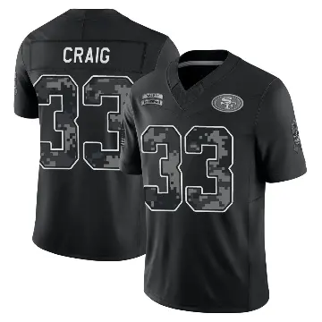 Roger Craig Jersey, Roger Craig Legend, Game, Limited, Elite